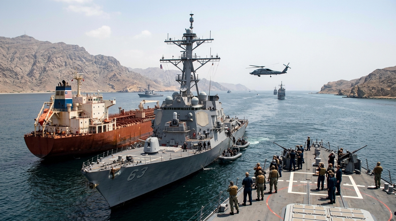 US Reinstates Blockade on Strait of Hormuz Amid Rising Tensions with Iran